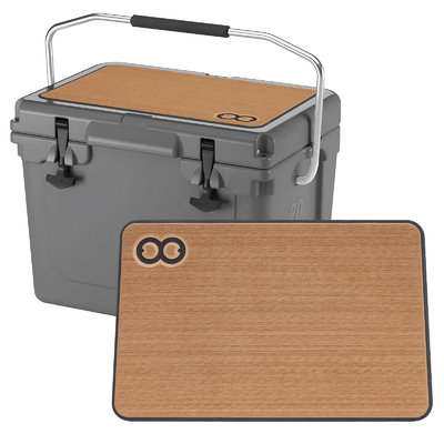 Graue Holzfarbe Custom Marine EVA Schaumkocher Traktionspad für Cooler Box Mat Camping