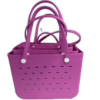 EVA-Strandtasche für den Sommer Custom Großkapazität Tote-Taschen aus langlebigem Silikonmaterial