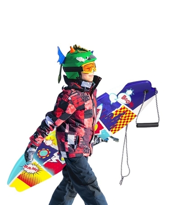 Saison Winter Schnee ziehen Schnee Board Langlebiger Kunststoff Einzel Schnee Schlitten für Kinder Spaß