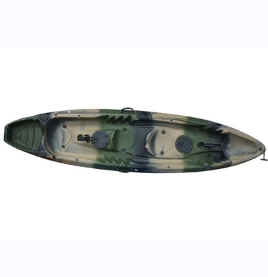 Lastkapazität 300 kg/661 lbs Militär Grün Tandem Kajak für Seen Flüsse Fischen Woowave