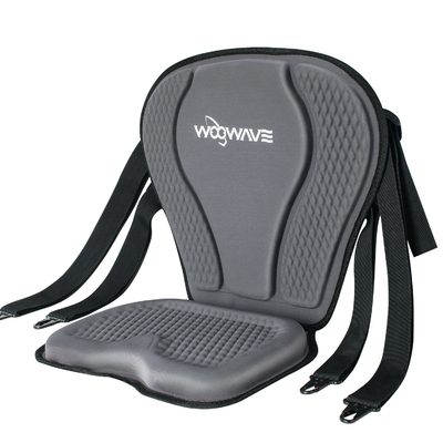 Kleine Tasche inklusive Schwarzer Dickerer Stil Kajaksitz für Fischerboot 20.2*18.6x2.9inches