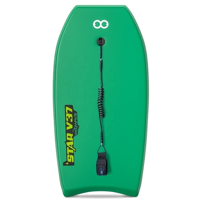 Custom Bodyboard BLUE/YELLOW/GREEN 37'' Schaumbrett Schwimmen Surfbrett zum Spaß im Wasser