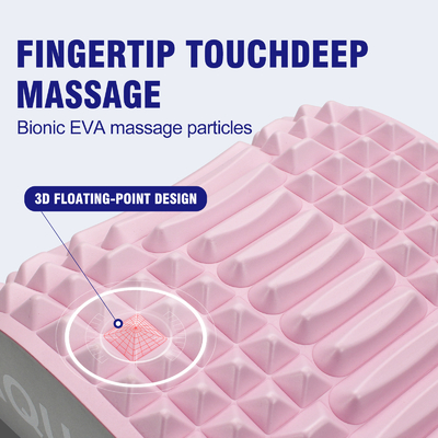 Multifunktionales rosa OEM-Yoga-Bildkissen für Lendenzüge und Rückenschmerzlinderung