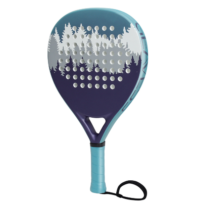 26cm Gesichtsgröße WOOWAVE Carbonfaser Custom EVA Memory Core Beach Padel Tennis Schläger