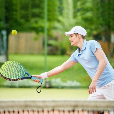 Logo OEM Kohlenstofffaser Eva Kern Padel Tennis Schläger OEM Paddel Schläger von WOOWAVE