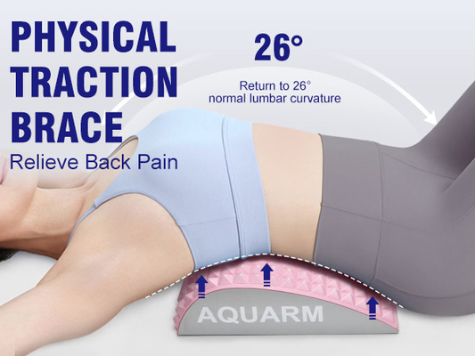 Revolutionieren Sie Ihre Rückengesundheit mit Woowave Soft Foam Back Stretcher 9,6*11,7*3,5 Zoll