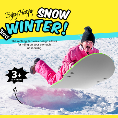 All Mountain 36 Zoll Skibrett Schaum Schnee Schlitten und vielseitige Brett Breite 19