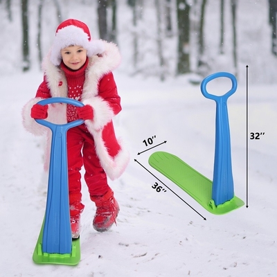2 KGS Brettgewicht Kinderklappbare Schnee-Scooter mit leichtem Gewicht und leicht zu tragen
