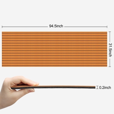 s T G Installationsart Decking Boat Deck Mat mit gebürstetem EVA-Schaum und einfacher Installation