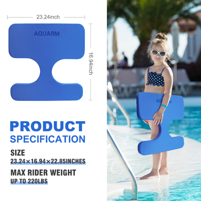 Wasser-Ski EVA Schaum-Sattel Schwimmsitz für Erwachsene und Kinder 23.24 x 16.94 x 1.6 Zoll