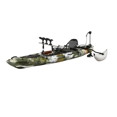 Motor Design Sit On Plastic Single Kayak De Pesca 360*80*35cm Größe 200lbs Leistung Ratschläge