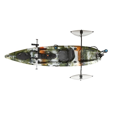 Motor Design Sit On Plastic Single Kayak De Pesca 360*80*35cm Größe 200lbs Leistung Ratschläge
