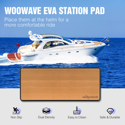 Unisex Marine Grade EVA Wasserdichte Bootsdeck Pad Anti-Slip Schaum Pads für Bootsdekoration