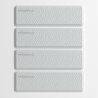 Außendeck Fußboden Treppenteppich mit maßgeschneiderten Stufenmatten und Self Stick Design