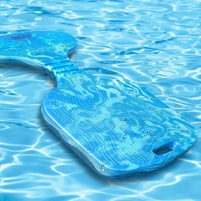 Wassersport-Schäume-Pool-Schwimmer Komfortabler Schwimmsitz mit blauem Custom-Muster