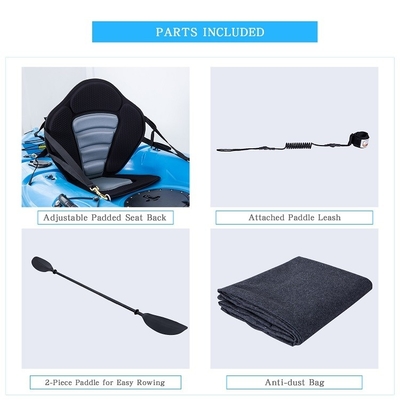 angepasste Farben und einziges Fischerkajak für das Bootfahren aus LLDPE/HDPE-Material