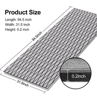 Yacht Boat Decking Faux Teak-Blatt Marine Mat aus EVA-Schaum mit einer Dicke von 6 mm