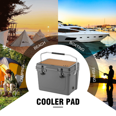 Graue Holzfarbe Custom Marine EVA Schaumkocher Traktionspad für Cooler Box Mat Camping