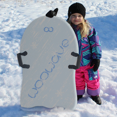 Schnee-Schlitten mit Bremse und Semi-Ellipse-Schnee-Scooter