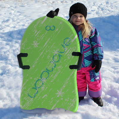 Leichtgewicht 36-Zoll-Schnee-Scooter-Schnee-Schlitten-Ski-Snowboard für Kinder PE-Kernmaterial