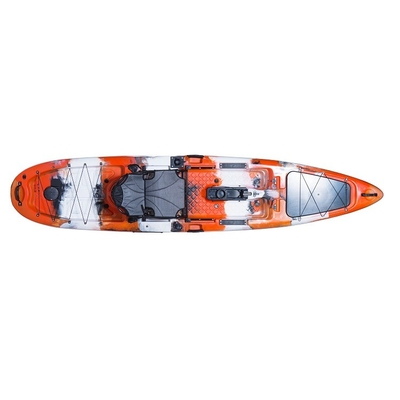 Professionelle Drop Stitch Kanu Kajak Fußpedal zum Angeln 42kgs/93lbs 396*84*40cm