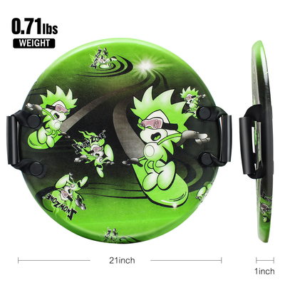 21 Zoll Woowave-Schaum-Super-Leichtgewicht-Ski mit PE-Kern und 2 geformten weichen Griffgriffe