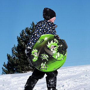 21 Zoll Woowave-Schaum-Super-Leichtgewicht-Ski mit PE-Kern und 2 geformten weichen Griffgriffe