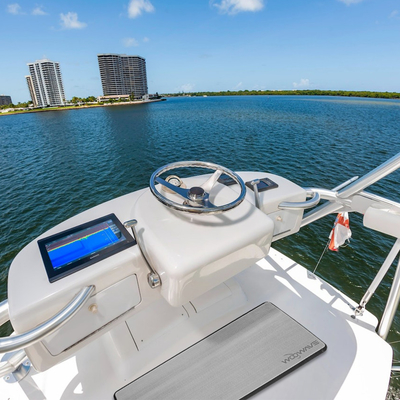 Graue EVA-Selbstklebstoffböden für Boote mit Decking-Blattdeckmatten für Boote L 36in*W 16in*H13mm