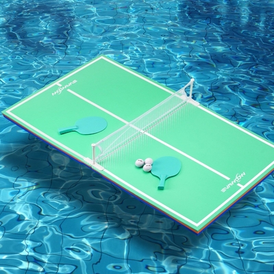 EVA-Schaum-Floating-Tisch Tennis Klappspieltisch 10 kg Packge Gewicht für Wasserspiele