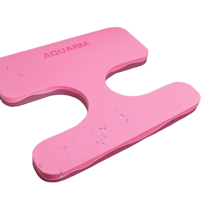 Klappbare rosa TPE-Poolschwimmer für Kinder Woowave Design Schwimmbad Wasser Sattel