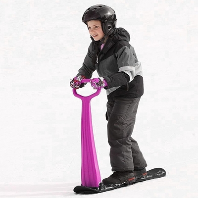 36' Boards Länge Leichtgewicht Klappschnee-Scooter für Kinder Langlebige Schneeschlitten