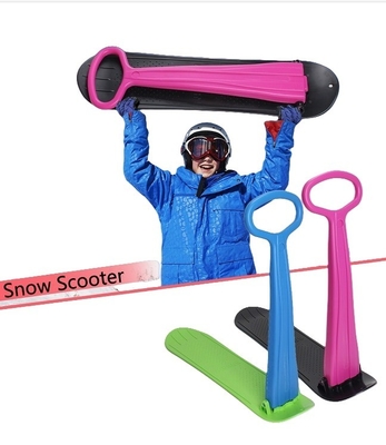 Kunststoff-Schnee-Schlitten-Scooter Klapp-Ski-Snowboard für Wintersport 36*32*10 Zoll Größe