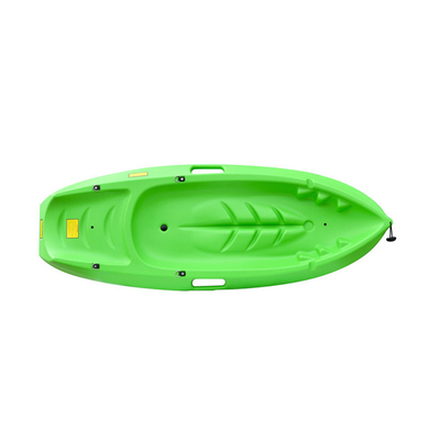 Sitz auf Top Kajak Boot Kanu Fischen Rudern Boot für Kinder Fischerstock Halter Farben Blau