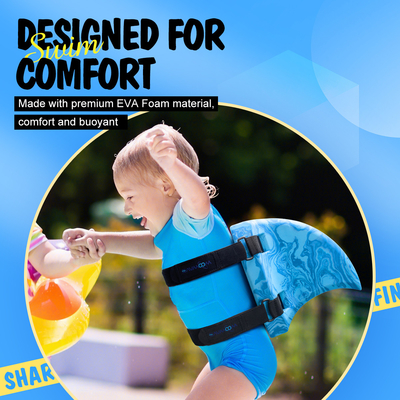 EVA-Material Schwimmbad Haie Flossen Design Hochgeschwindigkeitszubehör für Kinder Kinder Schwimmen