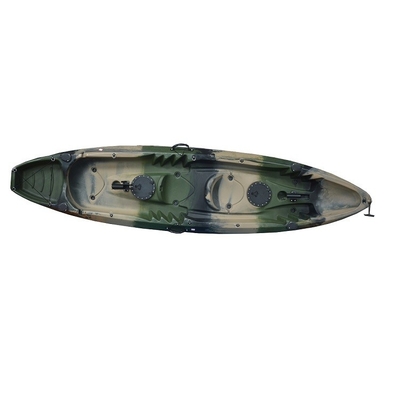 Doppel-Fischerei-Kanoe/Kajak-Boot mit Fischerstabhalter-Camouflage oder individuell
