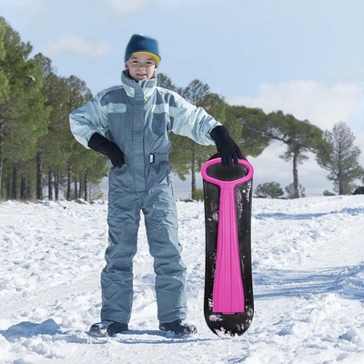 Kinder-Schnee-Scooter Schlitten Schnee Schlitten Kunststoff-Ski-Scooter Artikel Größe 36 * 32 * 10 Zoll
