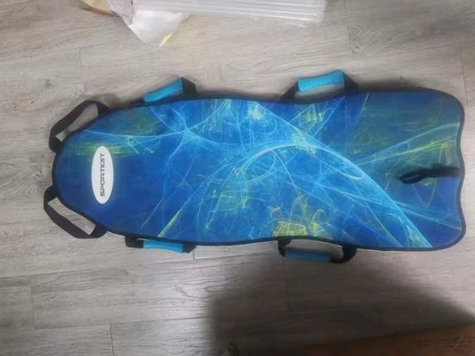 Klappbare Schnee Kick Roller Schlitten Schnee Schlitten für Kinder Anpassen Artikel Größe 114*44cm