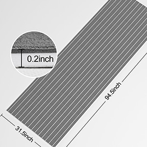 Marine Decking Deck Floor Pad 3M Klebstoff EVA Schaumstoff Boot Fußboden für Yacht RV Kajak