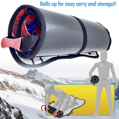 Custom 45 Zoll Winter Schaum Schlitten Weiches Kunststoff Schlittenbrett für Schneegeister