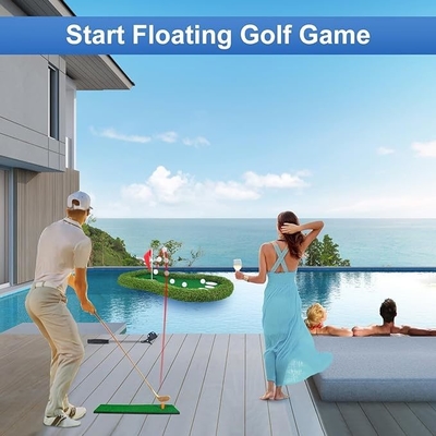 Golfmatte für das Wassersporttraining mit schwimmendem Design und Seidenbilddruck