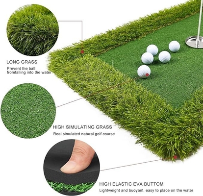 Kinder- und Erwachsene-Wasserspiel-Sets mit Logo-Laser-Druck Schwimmen Golf Grün
