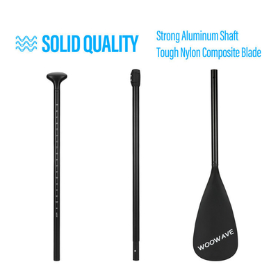 Hochentwickelte Technologie Aluminium Nylon Stand Up SUP Paddel Einstellbarer Länge 161-212cm
