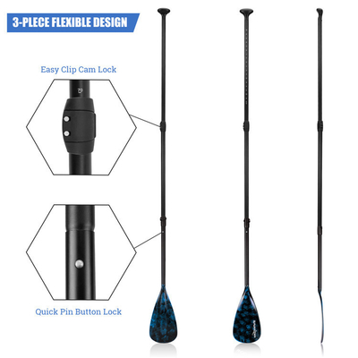 Müheloses Paddeln auf Seen Flüsse Aufblasbare Stand Up Paddle Surfen mit Nylon Blade