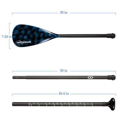 Müheloses Paddeln auf Seen Flüsse Aufblasbare Stand Up Paddle Surfen mit Nylon Blade