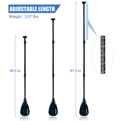 Müheloses Paddeln auf Seen Flüsse Aufblasbare Stand Up Paddle Surfen mit Nylon Blade