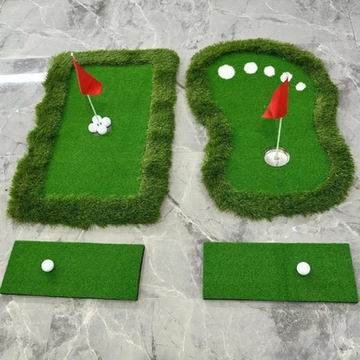 Cages Matten Custom Outdoor Indoor Chipping Trainingshilfen für Golf-Praxis Putting Mat