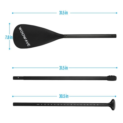 Woowave Carbon Fiberglass Stand Up Sup Paddle mit 13,625 kg/30 lbs Kartongewicht