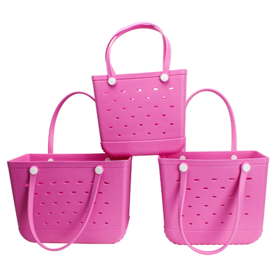 Beach Handtasche muss haben WOOWAVE wasserdichte EVA Tote mit Gummi Schaumstoff und Silikon Material