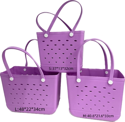 Beach Handtasche muss haben WOOWAVE wasserdichte EVA Tote mit Gummi Schaumstoff und Silikon Material