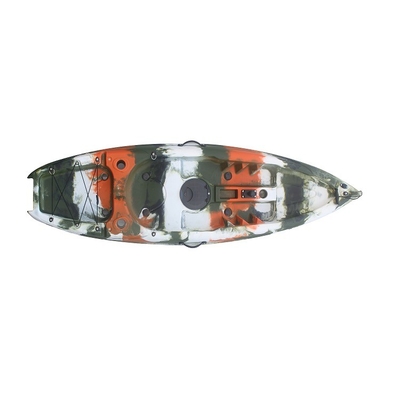 221*67*26cm Paketgröße WOOWAVE Anpassung Sit On Top Fischen Kajak Kanu für das Meer